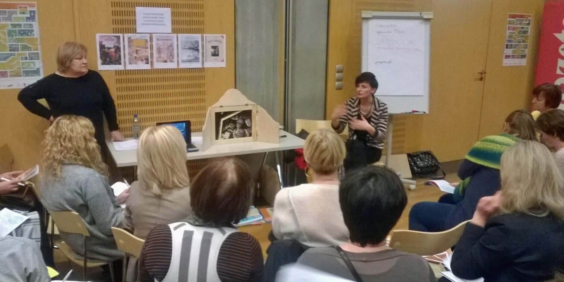 agora_gazeta_kamishibai zdjęcie z konferencji Czerska, Agora S.A