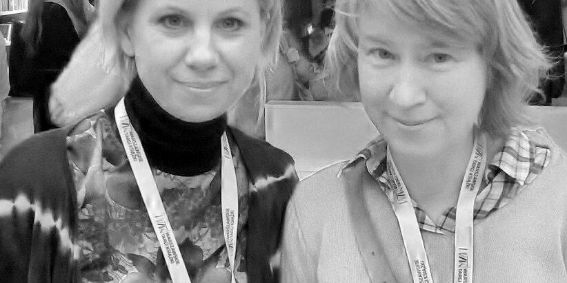 foto anne_brouillard_i_zofia_piatkowska_tibum_warsaw_books_fair_2015