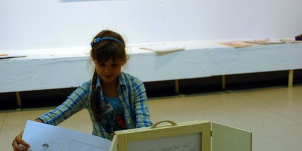 praca dzieci z kamishibai w bwa kielce - wakacje 2013