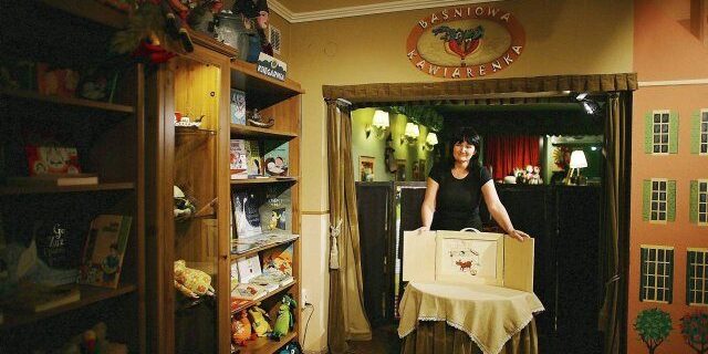 zdjecie z łodzkiego przedstawienia w baśniowej kawiarence