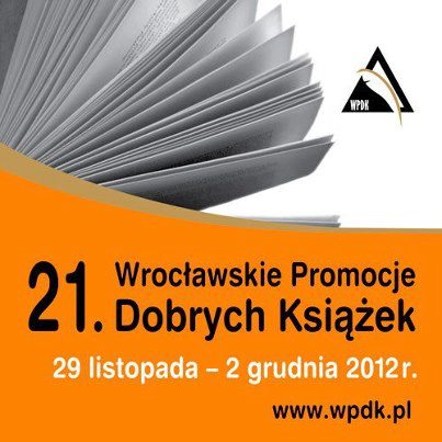 plakat 21. Wrocławskich Promocji Dobrych Książek