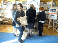nauczyciele bibliotekarze zdjęcie po warsztatach warszawa